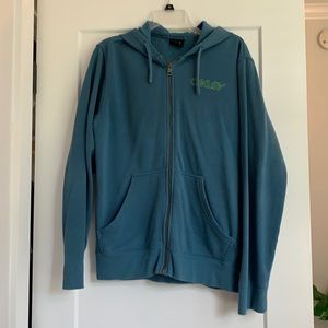 Oakley Zip Up Hoodie Mens Sm